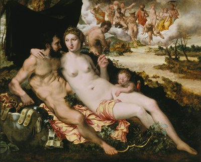 Venere e Marte da Frans Floris